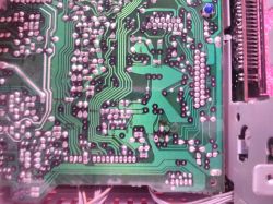 Procesor/controller NEC PD1723 w radiu Infinity, nie potrafię zmienić kroku synt