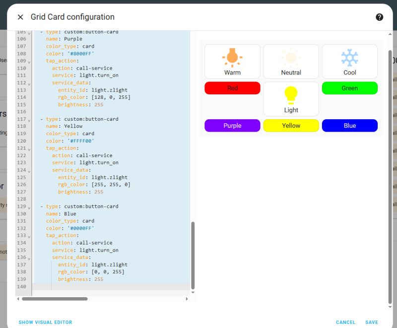 Home Assistant Community Store and Button-Card tutorial – custom buttons on the HA dashboard