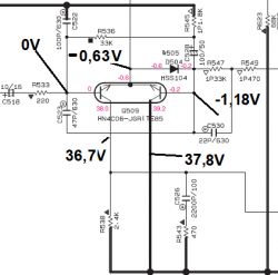 Yamaha R-840 - świeci się zielona led, błąd 1018 lub 1020