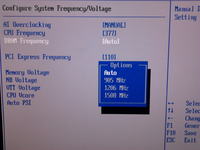 Intel E8300 - Podkręcenie procesora i zwiększenie napięcia.