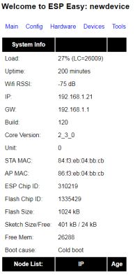 Configuring DOMOTICZ, ESP8266, ESPEASY: Setup, IPs, Ports, Logins, and IDX in IoT Project