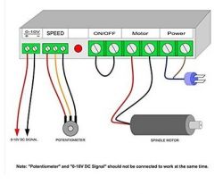 Jak podłączyć +10V z zasilacza do Pin1 w MACH3 dla sterownika Longs-TB3DV?