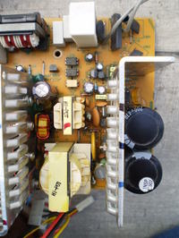 Astec model: AA20315 na UC3843 i AS2333 145W brak napięć wyjściowych.