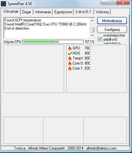 Acer Extensa 7630G - Wymiana buczącego wentylatora
