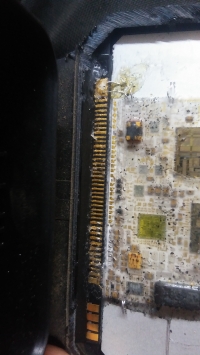 BMW - ABS: Zdjęcie połączenia płytki ze stykami