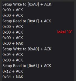 Fragment odczytu sekwencyjnego pamięci EEPROM dla lokalu 0