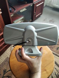 Mocna antena pokojowa do DVB-T2 dla trudnych warunków - LG 42LS5600, Opticum R265 Lite