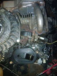 Briggs & Stratton 190cc 6HP OHV Engine - MTD SPRINTO Tractor: Centrifugal Regulator & Throttle