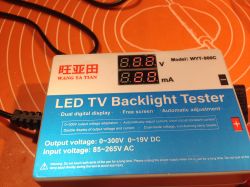 Tester do diagnostyki podświetlenia LED w telewizorach: Recenzja i testy