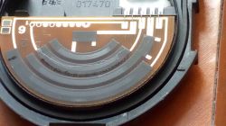 Czujnik przepustnicy, potencjometr ślady na ścieżce oporowej