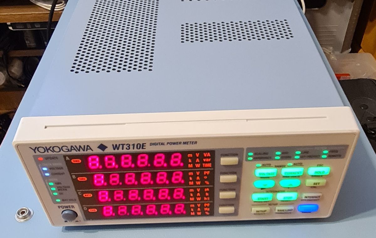 FS Yokogawa WT310E Power Meter Digital Page 1