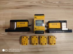 [Sprzedam] Komplet bezpieczeństwa PILZ, Falownik LENZE, servomotor Rexroth,