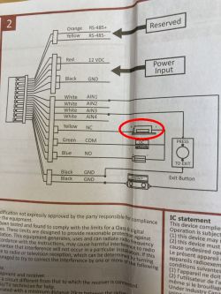 Podłączenie wideodomofonu HIKVISION DS-KV6113-WPE1 i elektrozaczepu - schemat i instrukcje