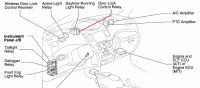 Toyota Yaris '99: Central Locking System Installation - Power Source & Wiring Guide