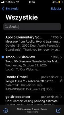 IPhone i iOS 14 - Poszukiwany klient poczty z indywidualnym podziałem skrzynek dla adresów