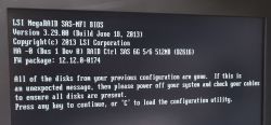 Jak wejść do ustawień kontrolera RAID Fujitsu D2616-A22 GS1 ?