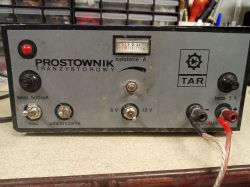 Prostownik tranzystorowy TAR - brak schematu, niskie napięcie ładowania