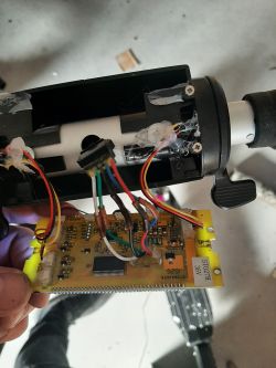 Wymiana panelu sterowania w hulajnodze elektrycznej - brak reakcji na manetki, światła