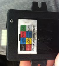 Toyota Corolla E12 blokada skrzyni biegów buzzer