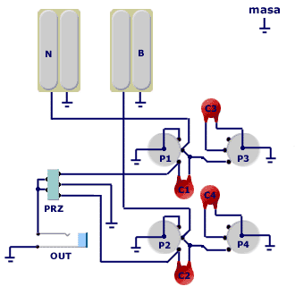 Układy PRZETWORNIKÓW w elekt. gitary.