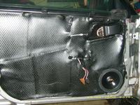 Montaż głośników 165 mm w audi A4.