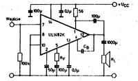 Jak zbudować wzmacniacz na UL1482 z radia Unitra ZRK RM222 na 12V?