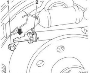 Samoregulator bębnów tył vectra a