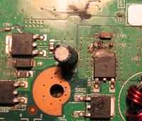 Xbox 360, nie włącza się, zwarcie, dzieło zniszczenia