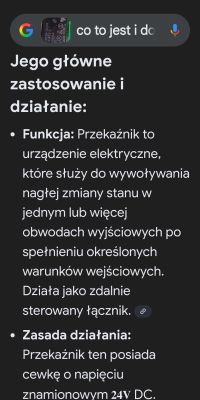 Opis funkcji i działania przekaźnika elektrycznego z napięciem cewki 24V DC