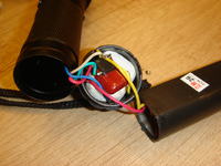 Paralizator latarka Police 75W - jak podłączyć urwany przewód?