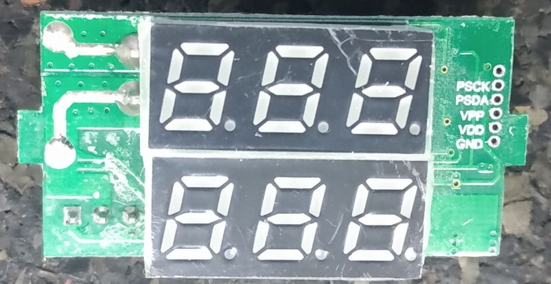 Panelowy woltomierz/amperomierz 100V/50A, kolejne wcielenie DSN-VC288