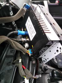 Chevrolet Captiva - Air conditioning display connection diagram