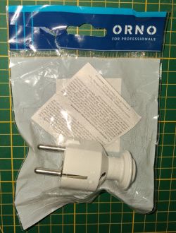 Wtyczka SIMPLE PLUG 2P+E, UNI-SCHUKO.