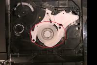 PS3 FAT nie oddaje płyt - problem z oczkiem z magnesem na napędzie