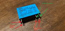 Designating Relay Contacts: Identifying 30, 85, 86, 87, 87a on Attached Relay Model