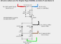 Opel Astra G 1.6 16V X16XEL - Emulator zaworu EGR, potrzebuje schemat..