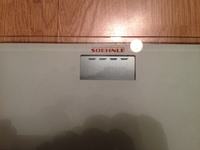 SOEHNLE - Waga łazienkowa Slim Design White wyświetla tylko górne kreski