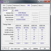 Ustawienie pamięci DDR3 - Pamięci pracują na 800MHz zamiast 1333MHz