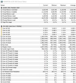 Dell Precision M3520 - kilkusekundowe zawieszanie się systemu