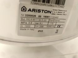 Ariston szwankuje wskaźnik czy coś innego?? Ariston szwankuje wskaźnik czy coś innego??