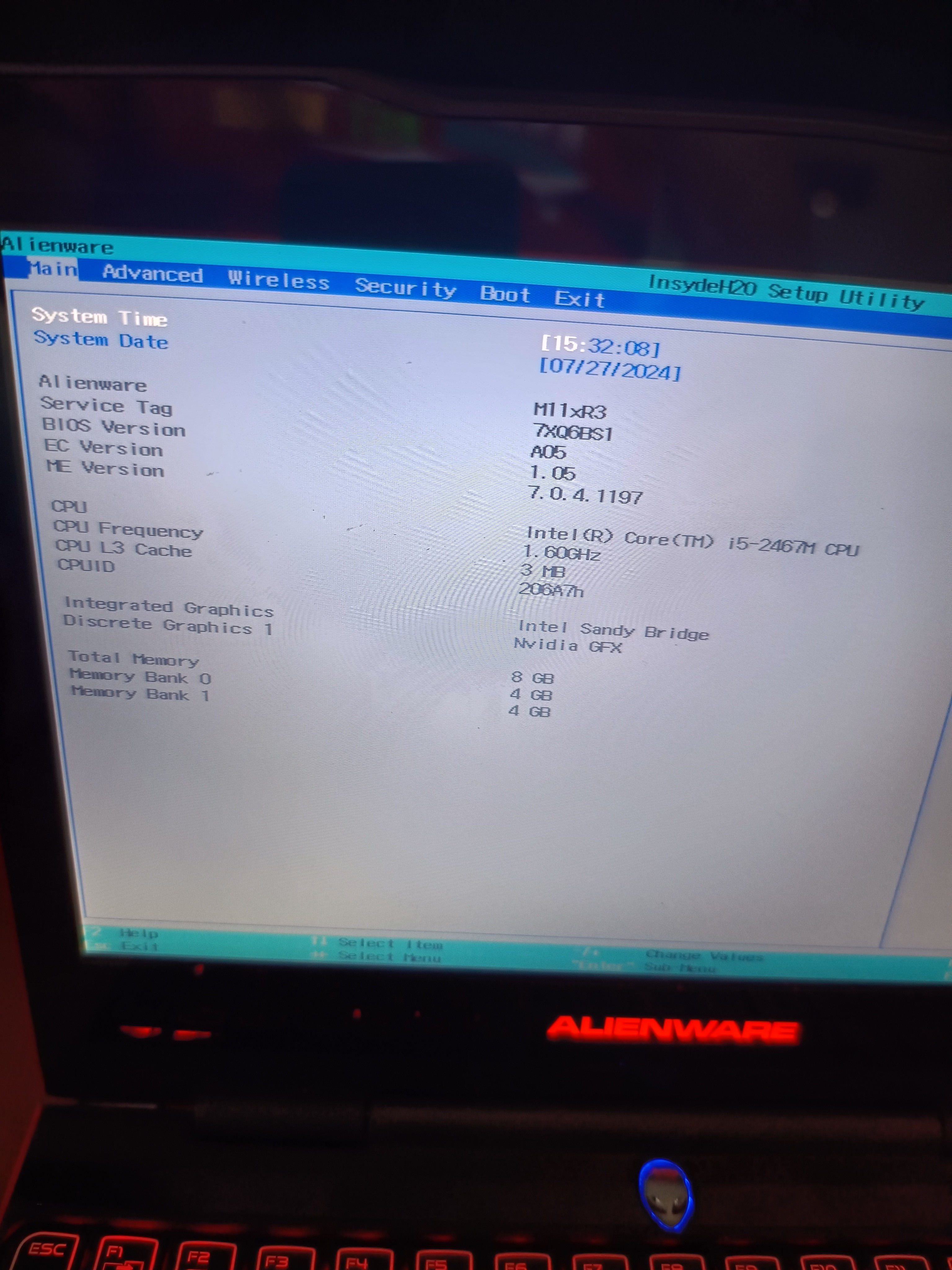 [Rozwiązano] DELL Alienware M11xR3 - CPU I5-2467M osiąga tylko 0.80GHz ...