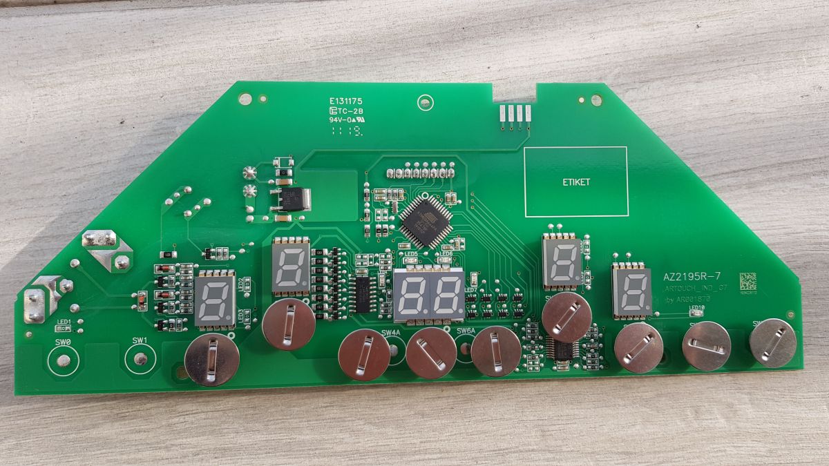 Beko HII 64430 GT - panel dotykowy, wsad pamięci, model 663260162 ...