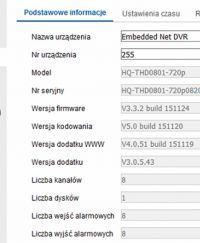 HQVision HQ-THD0801: Brak wysyłania maili i nagrywania dźwięku z AudioIN