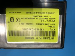 Mitsubishi Outlander Bluetooth - moduł 8785A004 rozładowuje akumulator