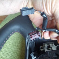 VW/Passat/B5 FL - Podłączenie podgrzewanej kierownicy z VW Sharan do Passat B5