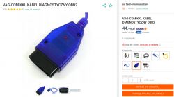 Audi A4 B5 1.9 TDI 110KM '97 - kabel i darmowy program DIAGNOSTYCZNY grudzien 2022