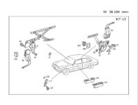 MB 123 potrzebny schemat elektrycznych szyb