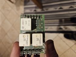 Circuit board with relays from Skoda Fabia 2019.