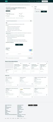 Ogłoszenie o pracę dla elektromontera w Lubinie na portalu OLX.