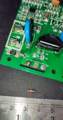 Wartość diody Zenera w bieżni Reebok GT40s - błąd E2, wymiana Mosfet MGD623S